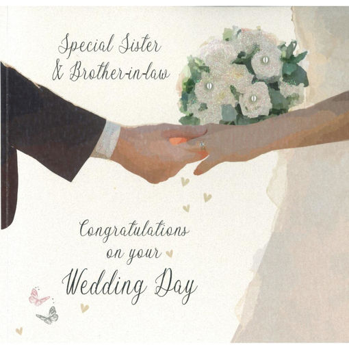 Picture of SPECIAL SISTER AND BROTHER IN LAW WEDDING CARD